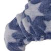 Dog Fleece Clothes Star Pattern 4 Legs Coral Fleece Puppy Hoodie for Autumn Winter Blue M