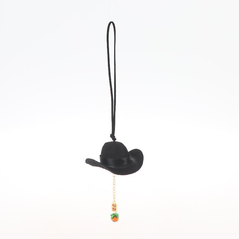 Creative Retro Cowboy Car Ornament Automotive Interior Car Pendant Backpack Hanging Decoration Keychain Accessories