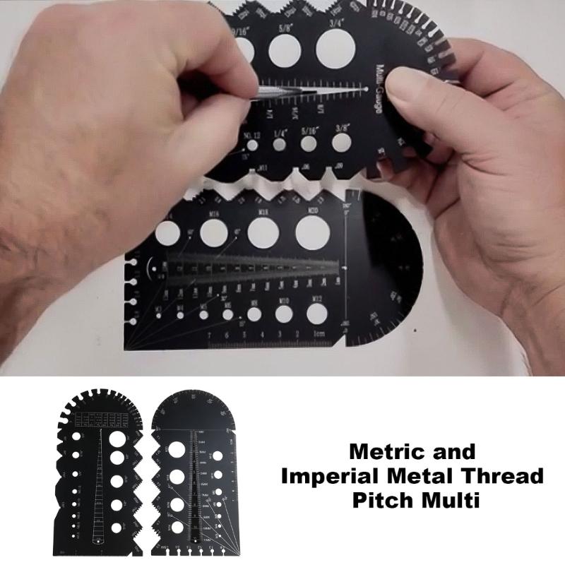 Bolt and Nut Identifiers Gauges Nut Bolt Size and Thread Identifiers Thread Pitches Gauges Standard Metric & Imperials
