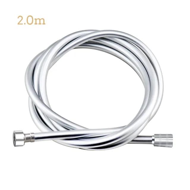 1,5/2,0 m PVC-Silikon-Duschkopfschlauch, flexibles Rohr, Hochdruckwasser, leistungsstarkes mehrschichtiges Sanitär-Badzubehör
