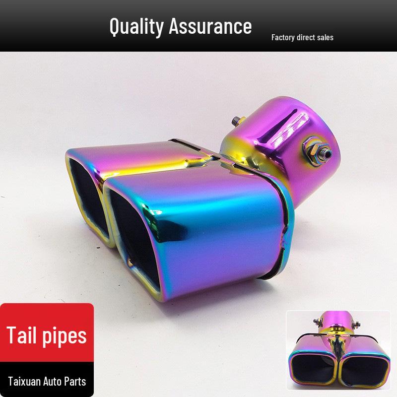 Nerezový výfukový koncový díl pro Corolla, Fox, Vitara, Vezel, XRV, Fit