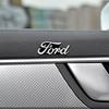 3D Bilstyling Klistermärke Aluminium Emblem Interiör Högtalare Ljud Badge För Ford Focus Mondeo Kuga Fiesta MK7 Escort Explorer Edge 2 4 MK2 MK4