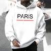 Hot Sales Mens Hoodies Printed Casual Sweatshirts Outdoors Fitness Sports Jogging Men Clothing Daily Hooded Sportswear Gym Tops