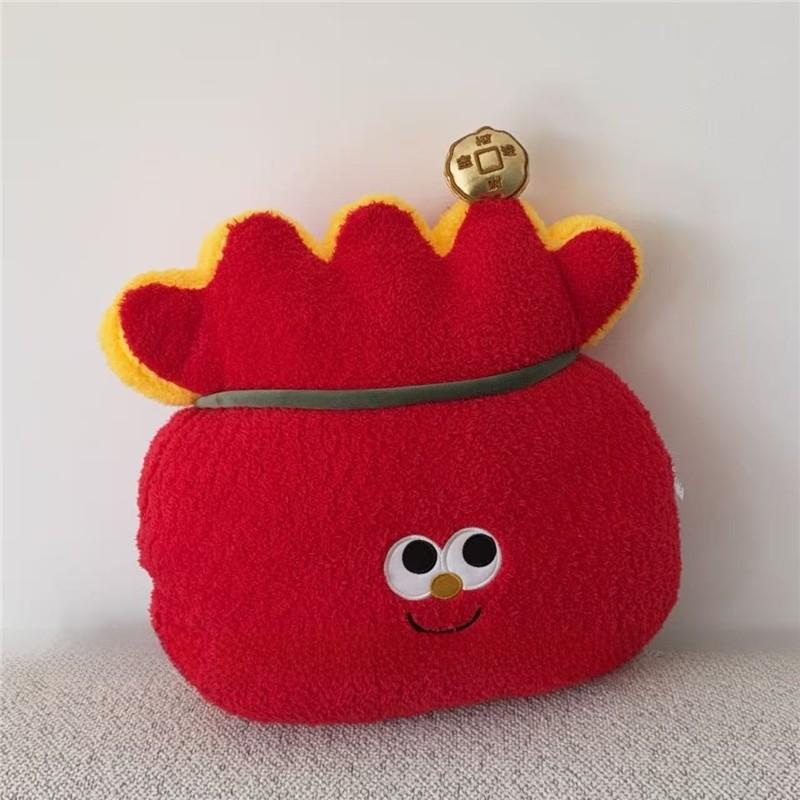 Laternen Tomaten am Stiel Mahjong Plüschpuppe Kissen für Feiertagsdeko und Geschenk