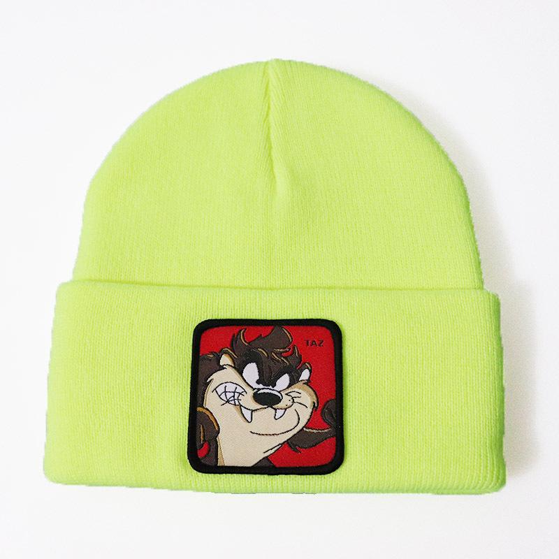 Animal Whirlwind Dog Tez TAZ Knitted hat, woolen hat, hip-hop ski pullover hat