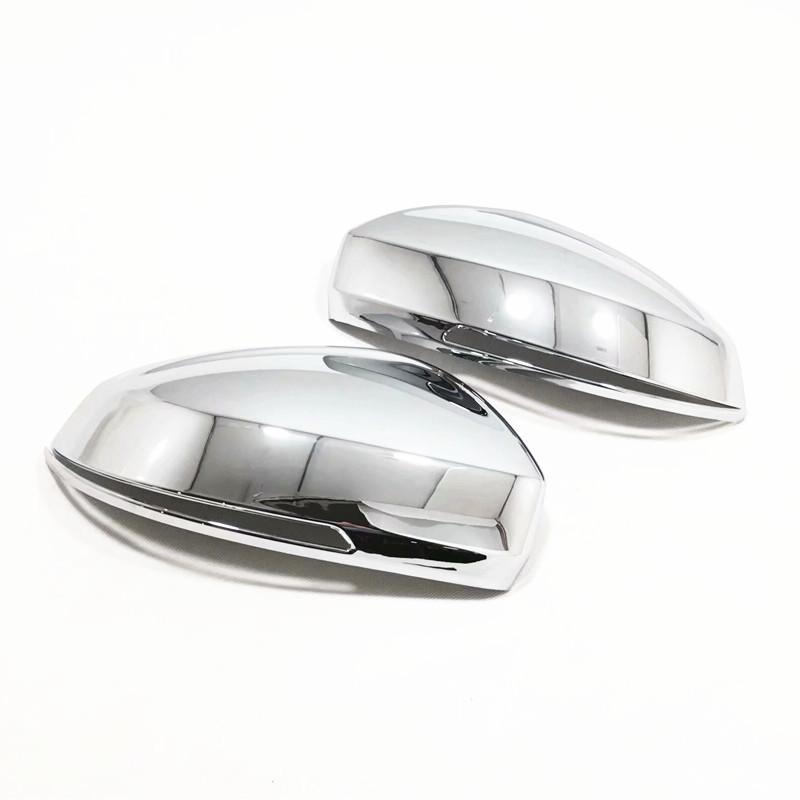 Tiguan 17-24 L Rearview Mirror Cover Kit: Fuel Tank Cap, Fog Lights, Rear Wiper, Front Bar Trim.