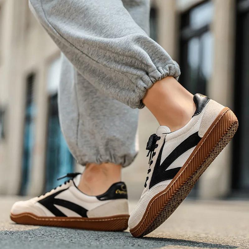 Frühling Sommer Neue Herren Vulkanisierte Schuhe Atmungsaktiv Weiche Sohle Leichte Canvas Schuhe für Herren Männlich Lässiger Walking Schuh Sneakers