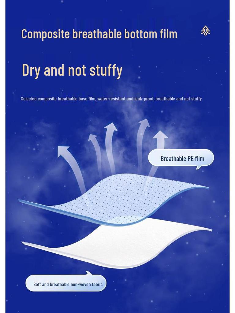 Qi Fu Ju Large Absorbent Adult Diaper Training Pants for Elderly