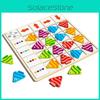 Wooden Magnetic Fish Direction Matching Toy For Kids Educational Logic Brain Training