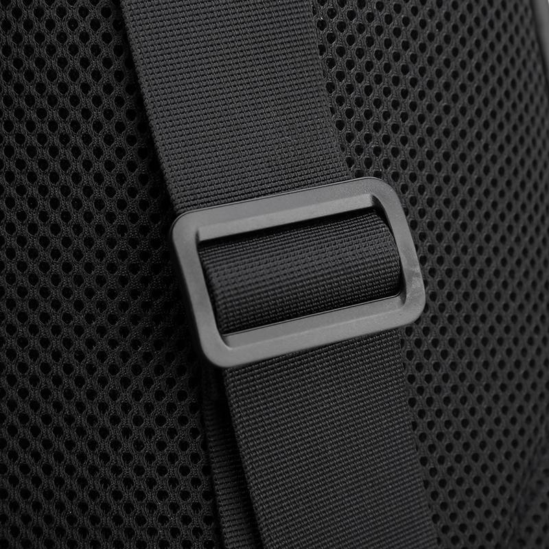 Men's Sling Bag Multi-Functional Chest Bag with Headphone Jack Modern Crossbody Bag for Phone & Essentials