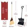 Outdoor Waterproof Broom & Dustpan Set