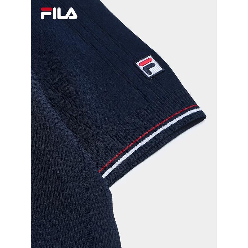 FILA Women's 2026 Summer Knitted Short Sleeve Top