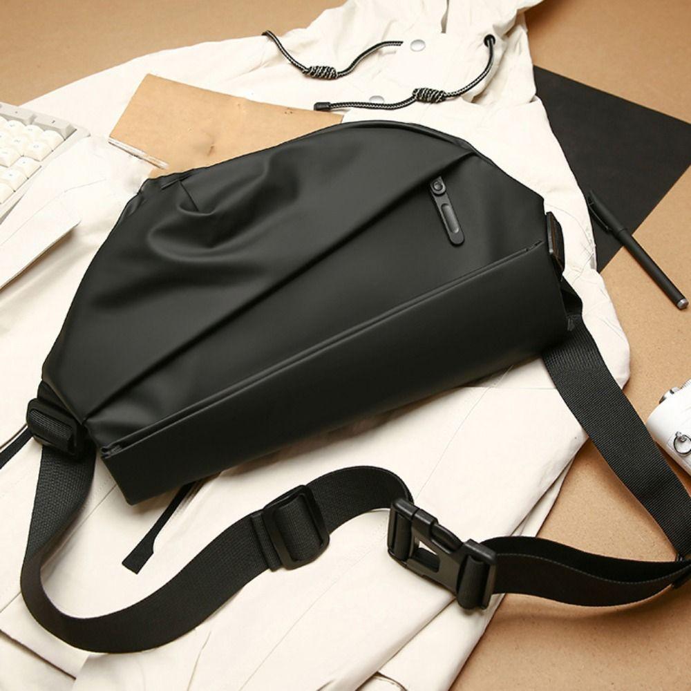 Waterproof Oxford Cloth Bag Men Korean Crossbody Bag Simple Shoulder Bag  Male