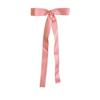 Smooth Satin Hair Ribbon Lace-up Bows Large Ponytail Holder Silky Bow Ponytails Hairpin Hair