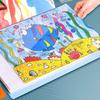 30 Pages Diamond Painting Storage Book Portfolio Presentation Storage Book Clear Pockets Folder Photo Album Stationery Tool