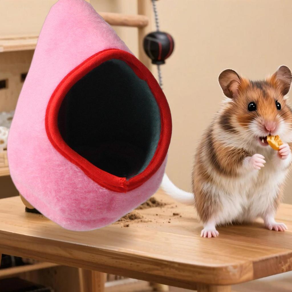 Small Animal Hammock Hangable Hedgehog Nest Hamster Squirrel Hammock for Enrichment Relaxing Sleeping Indoor Outdoor Tiny Pet