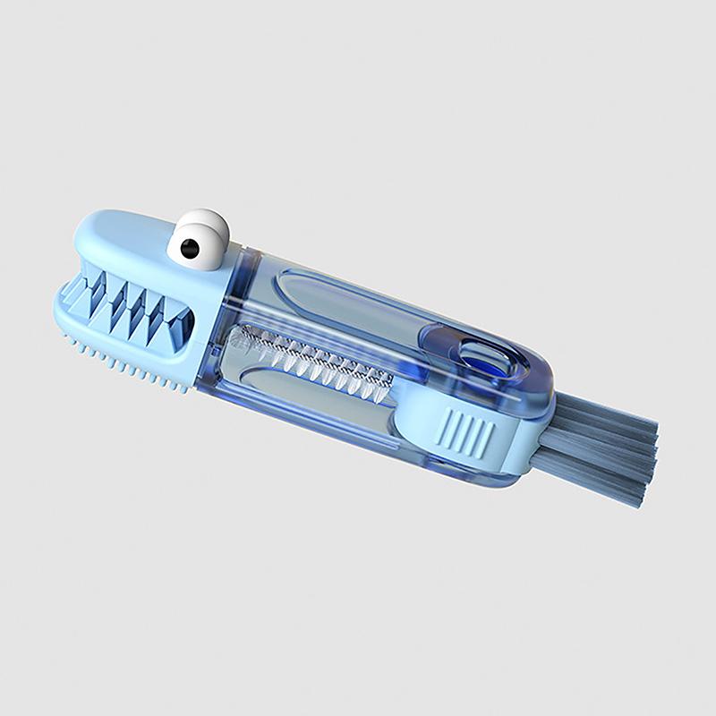 3-in-1 Multifunctional Baby Bottle Brush Multi-Purpose Long Handle Fine Hair Sponge Cleaning Brush Household Dishwashing Cup Washing Cleaning Tools