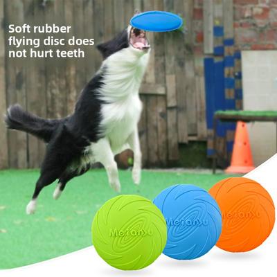 Dog Frisbee Toy Dog Special Frisbee Training Side Shepherd Golden Retriever Medium and Large Dog Dog Toy Bite-resistant Pet Frisbee