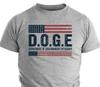 Dept of Government Efficiency  Trump 47th DOGE Musk T-Shirt Meme T-shirt