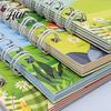 Kids Writing Practice 4Pcs Grooved Book with Pens Refills Pencil Gripper Reusable Handwriting Workbooks Alphabet Tracing Learning Children Workbook