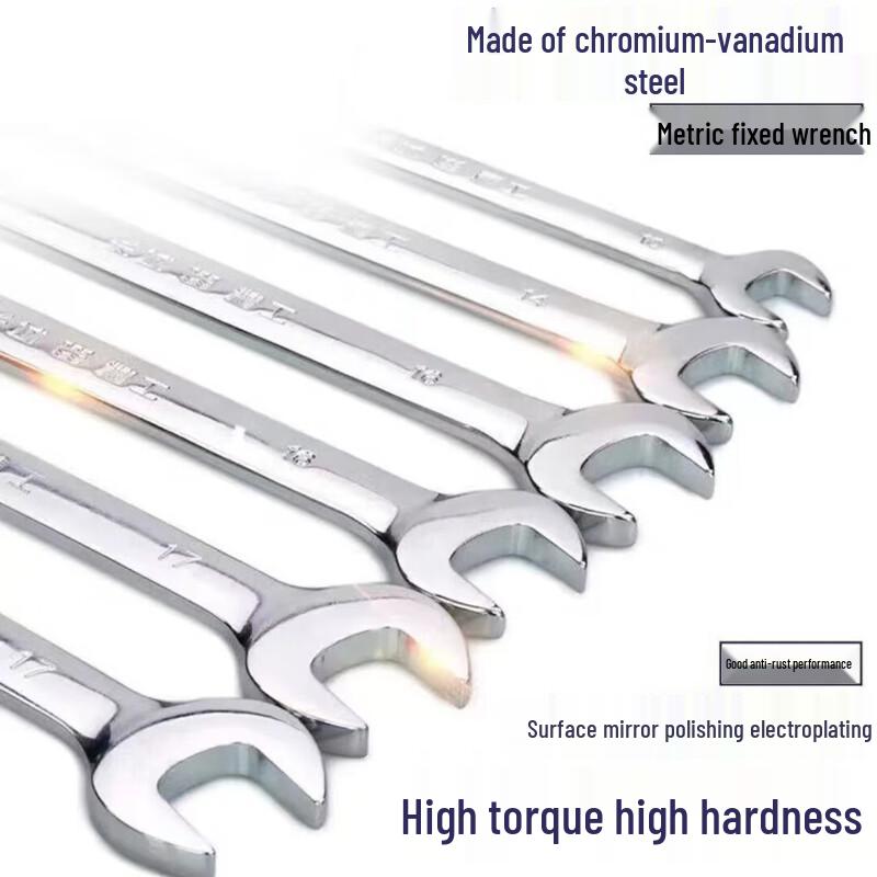 Great Wall Precision Industrial Metric Double Open-End Wrench