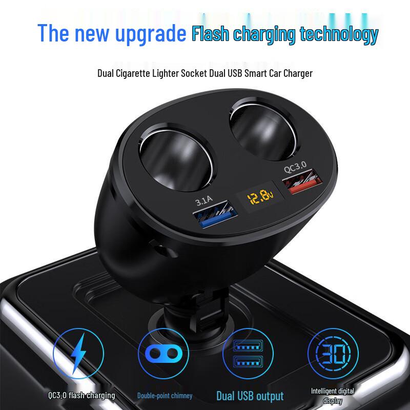 

LOHEE Dual USB QC3.0 & 3.1A Car Charger