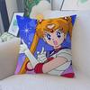 S-Sailor M-Moon Girl Anime Pillow Gift Home Office Decoration Pillow Bedroom Sofa Car Cushion Coverpillow Case