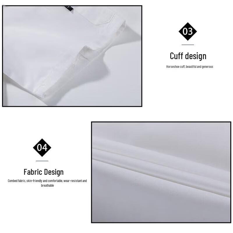 Unisex Long Sleeve Chef Uniform