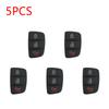1-5 szt. Zamienna gumowa silikonowa podkładka z 4 przyciskami do samochodu Hyundai Tucson Santa fe / ix45 Sonata i40 Zdalny naprawa samochodu Obudowa kluczyka