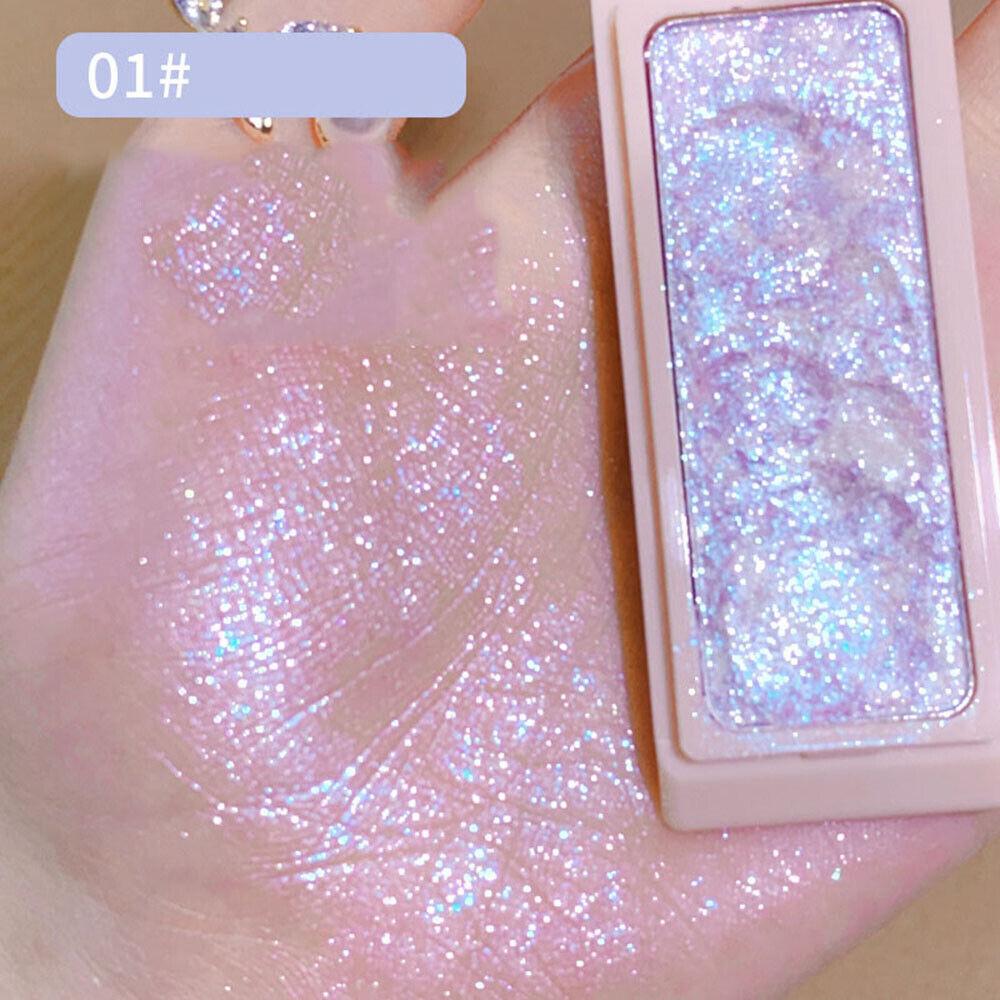 Mashed Potato Highlighter Glitter Palette Lying Silkworm Pearly Face Contour