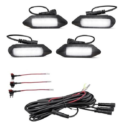 LED Front Grille Running White Lights Wire Harness For Toyota RAV4 -2024