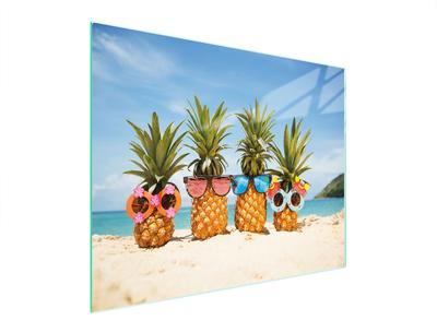 SZKLANA DESKA DO KROJENIA 52x40 ANANAS