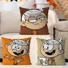 Anime The L-loud House Pillow Gifts Home Office Furnishings Bedroom Sofa Car Cushion Cover Case 45x45cm