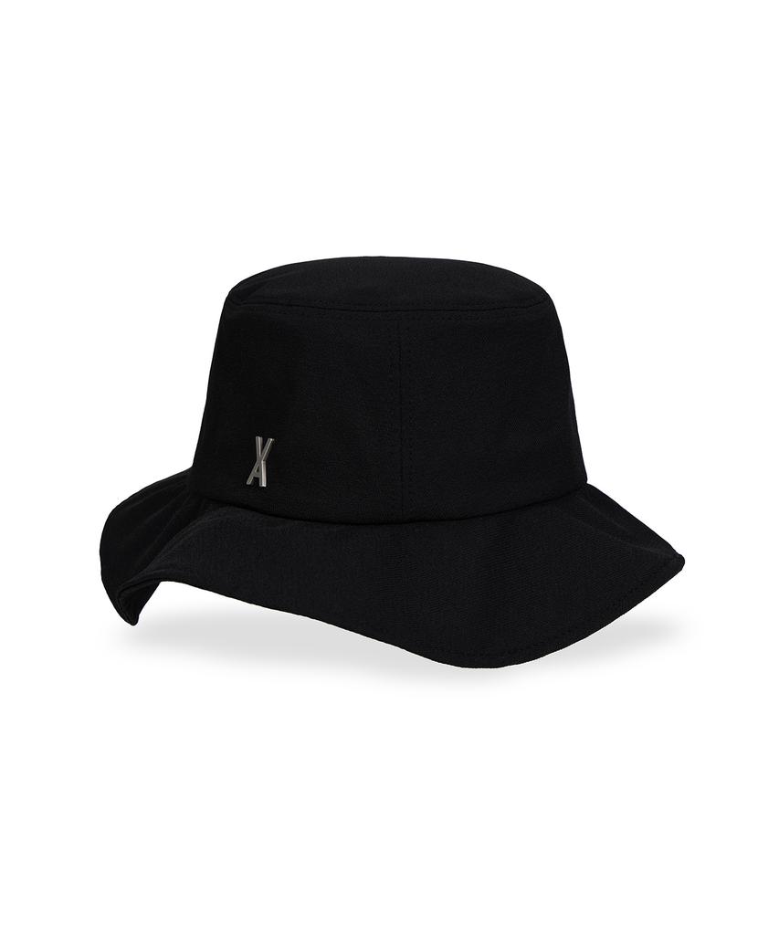 Bajal Va Studded Frill Bucket Hat Black