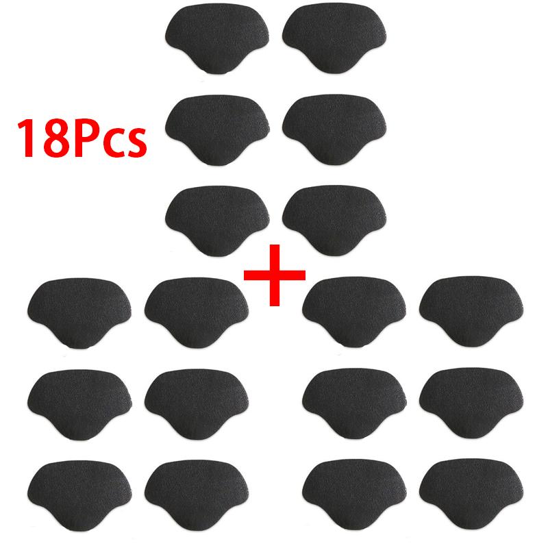 6Pcs/18Pcs Anti-Wear Heel Protectors Heel Repair Patches for Sneakers Self-Adhesive Backing Heel Repair Products