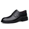 Men's Breathable Leather Formal Shoes - Spring/Summer Casual Cowhide Shoes with Warm Cotton.