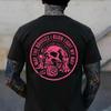 May The Bridges I Burn Light My Way Skull Gothic On Back T-Shirt