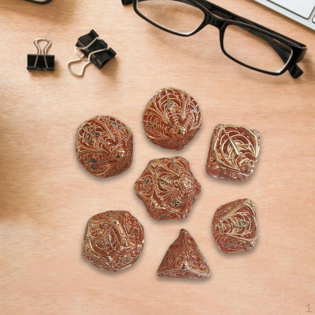 

7 Multi Party Favor DND Games D20 D12 D10 D8 D6 D4 Polyhedral DN Table Game Bar Toys G