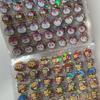 25Pcs 1750 Stickers MINI Cute emoji Cube Transparent Stickers PET DIY Scrapbooking Decor Sticker Phone Decal Journaling