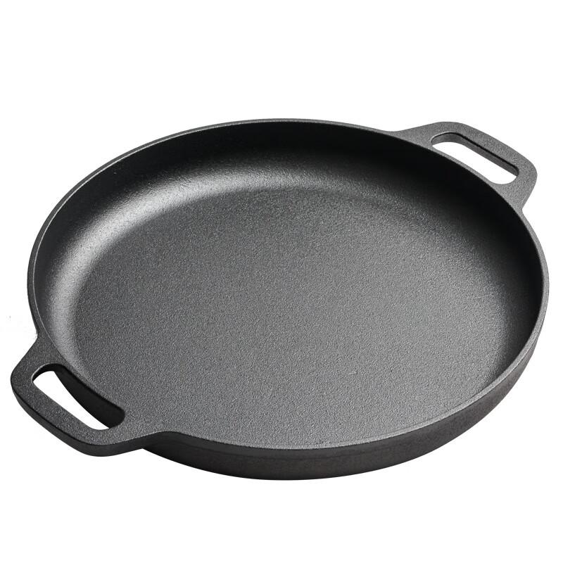 Lilang Thickened Cast Iron Non-Coated Griddle Pan