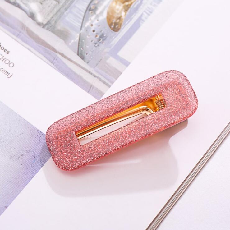 Popular Fashion Acetate Sweet Hairpins Girls Hair Clips Pin Barrette Accessories For Women Lady Hairclip Hairgrip Headwear
