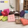Meditation Floor Square Pillow For Seating On Floor Solid Tufted Thick Pad Cushion For Yoga Balcony Chair Seat Cushions