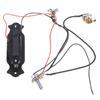 Elektrische Gitarre Tonabnehmer Q84C Schallloch Vorverdrahtet Aktiver Tonabnehmer 4 Saiten Für Zigarrenkisten Gitarre Teile Zubehör
