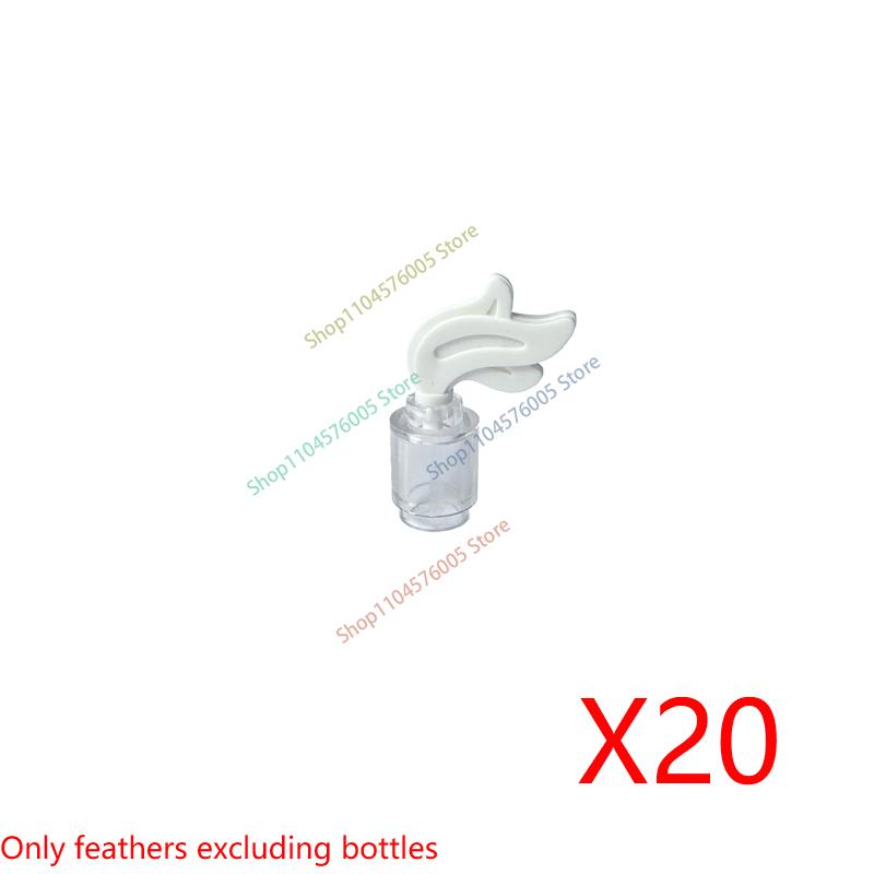 MOC City Scene Accessories Building Blocks Medieval Bonfire Flame Wine Bottle Reagent Bottle Box Compatible Mini Bricks Toys T11