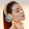 Wireless Bluetooth-compatible Headphone Stereo Over Ear Headphone with Microphone Foldable Headphone for Travel