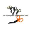 Military-Grade EDC Fine-Toothed Survival Rescue Scissors for Outdoor Camping and First Aid