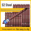 Magnetic Phillips Electric Screwdriver Bit Set with Extended Heads