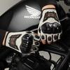 Men's Half-Finger Racing Gloves Protective Anti-Slip and Fall Breathable Riding Gloves for Outdoor Summer Motorcycling