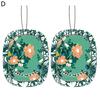 2Pcs Car Perfume Interior Decor Portable Protection Fragrant Fine Workmanship Eliminate Odors Paper Car Air Freshener Incense Chip