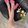 Women Sexy Hollow-Out Fishnet Pantyhose Water Ripple Striped Patterned Bottoming Leggings Fine Mesh Tights Stockings